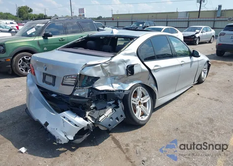 2013 BMW 550 from USA, damaged, VIN WBAFR9C51DDX79447